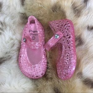 Pink Jelly Shoes